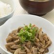 豚肉ときのこのオイスター炒め風