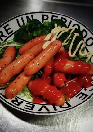 ソーセージ焼き!w❨(@≧↺≦@)❩wノ-レシピのメイン写真
