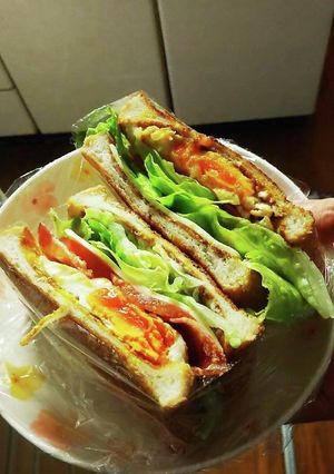 うちのＢＬＴＥサンド-レシピのメイン写真