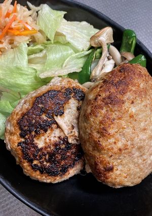 E ハンバーグ-レシピのメイン写真