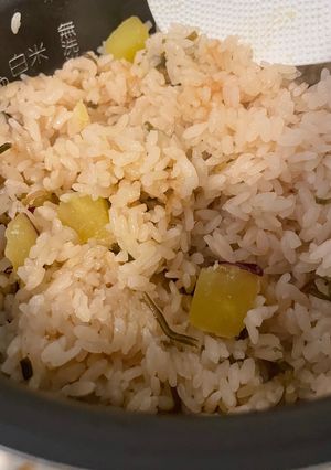 材料2つ！さつまいもご飯-レシピのメイン写真