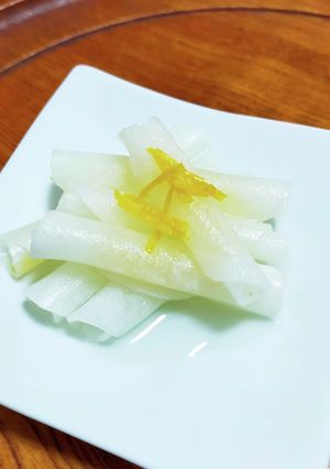 柚子巻き甘酢大根-レシピのメイン写真