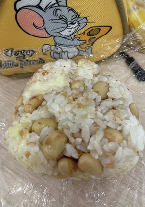 朝混ぜるだけ☆簡単大豆いっぱいおにぎり-レシピのメイン写真
