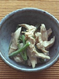 ささみといんげんのチーズソース和え-レシピのメイン写真