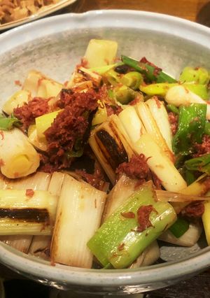 簡単!長ネギとコンビーフの炒め物-レシピのメイン写真