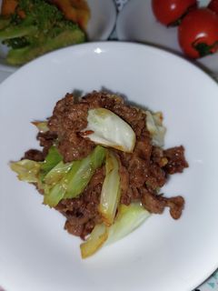 牛肉とキャベツのオイスターソース炒め-レシピのメイン写真