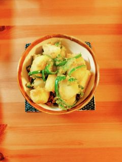 じゃがいもとピーマンの胡麻炒め-レシピのメイン写真