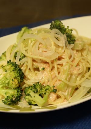 ブロッコリーのたらこパスタ-レシピのメイン写真