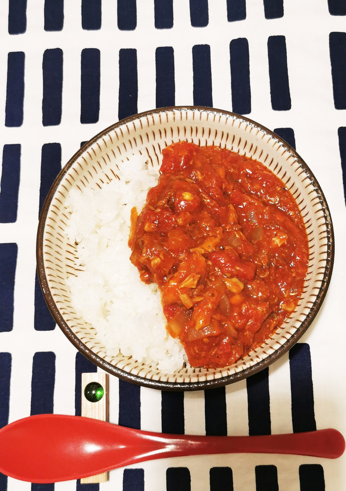 簡単サバ缶とトマト缶でヘルシー和風カレー-レシピのメイン写真