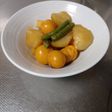 じゃが芋ときんかん(鶏の卵)の煮物