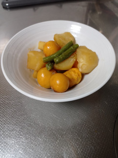 じゃが芋ときんかん（鶏の卵）の煮物-レシピのメイン写真