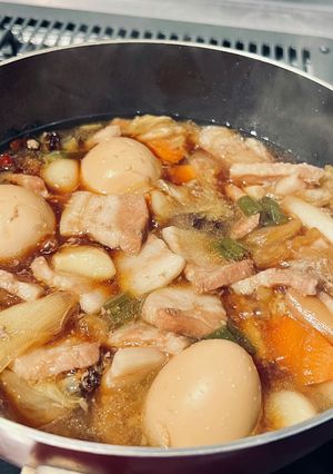 豚バラと野菜の角煮　〜管理栄養士まゆみ〜-レシピのメイン写真