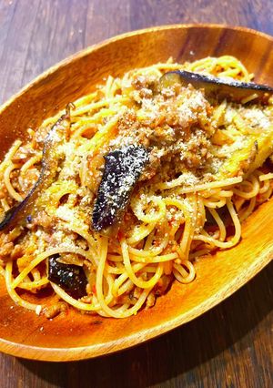 なすのボロネーゼ-レシピのメイン写真