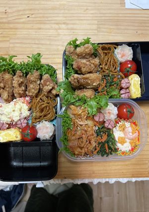 唐揚げ弁当-レシピのメイン写真
