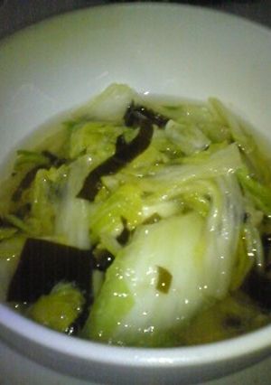 白菜の漬物 しょうが風味-レシピのメイン写真