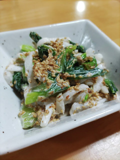 青梗菜と大根のごまマヨ和え-レシピのメイン写真