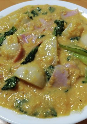かぶと青梗菜のコーンクリーム中華-レシピのメイン写真