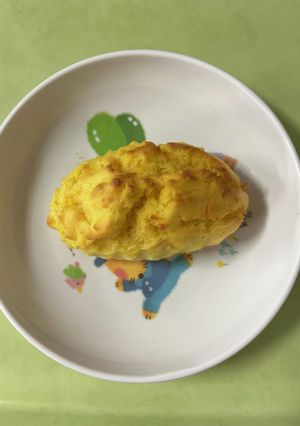 【保育園給食】かぼちゃの豆乳ケーキ-レシピのメイン写真