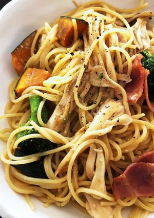 好きなものだけパスタ♪ひとりランチに♡-レシピのメイン写真