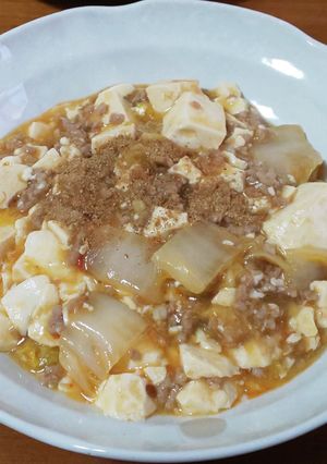 白菜の和風麻婆豆腐-レシピのメイン写真