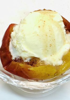超簡単！美味しい焼きりんごのおやつ-レシピのメイン写真