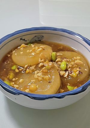 なんちゃって…♡そぼろ大根煮/大豆そぼろ-レシピのメイン写真