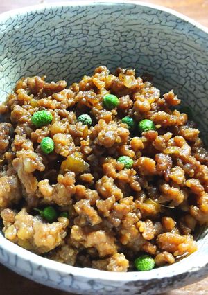 肉そぼろ　バルサミコ酢煮　ノンシュガー-レシピのメイン写真