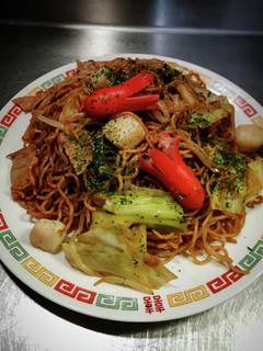 タコさんウインナー&イカ焼きそば!-レシピのメイン写真