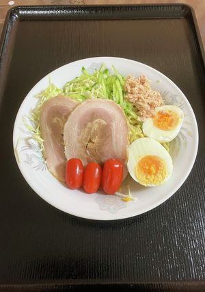 簡単ラーサラ①-レシピのメイン写真