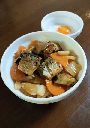 レンチン！サンマ缶の和風丼-レシピのメイン写真