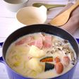 子ども喜ぶ♡豆乳味噌のクリーミー鍋