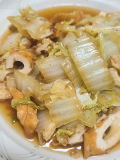 白菜とちくわの煮浸し-レシピのメイン写真