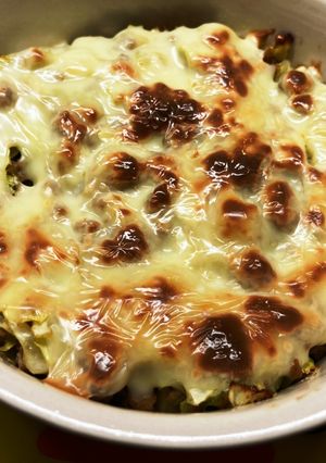 豚挽きチーズ焼き-レシピのメイン写真