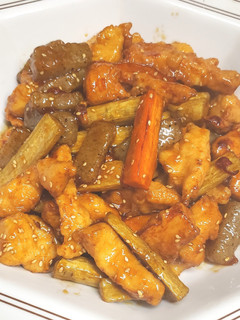 鶏胸と根菜の揚げじょっぱ煮-レシピのメイン写真