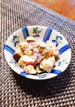 さつま芋とリンゴのハニーマスタード和え-レシピのメイン写真