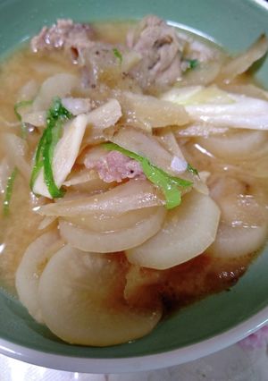 豚肉のもつ煮風-レシピのメイン写真