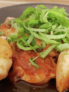鶏ささみの梅照り焼き-レシピのメイン写真