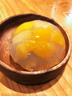 ポリ袋でまんまる寒天-レシピのメイン写真
