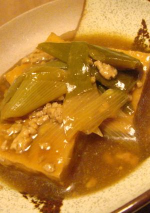 めんつゆで☆厚揚げの煮物-レシピのメイン写真