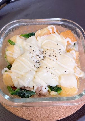 肉じゃがリメイク！レンジでキッシュ風♪-レシピのメイン写真