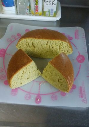 炊飯器で抹茶ケーキ-レシピのメイン写真