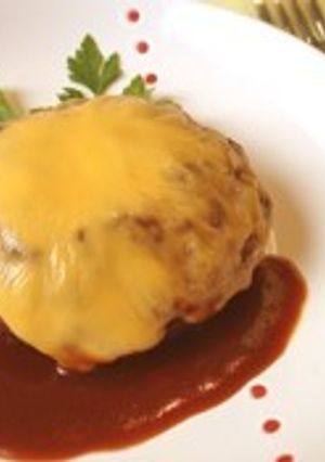 チーズ豆腐ハンバーグ-レシピのメイン写真