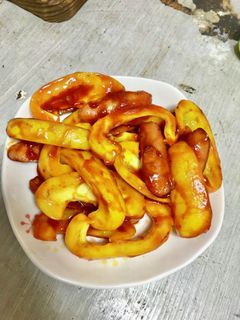 パプリカとソーセージでナポリタン炒め-レシピのメイン写真