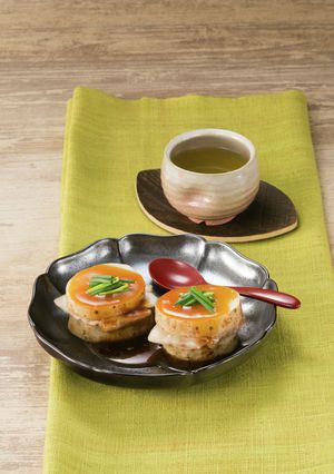 簡単★長芋と豚バラの重ね蒸しあんかけ-レシピのメイン写真