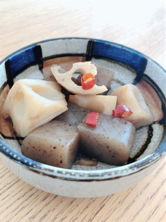 蓮根とこんにゃくのピリ辛煮-レシピのメイン写真