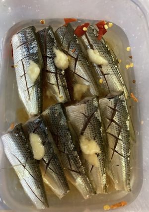 サッパの甘酢じめ-レシピのメイン写真