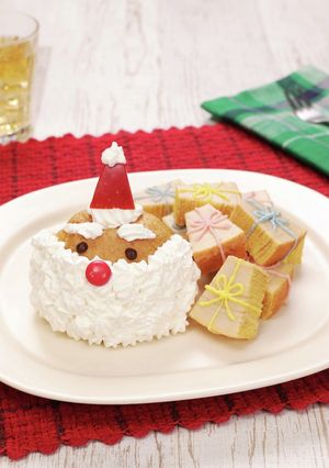 シュークリームサンタ-レシピのメイン写真