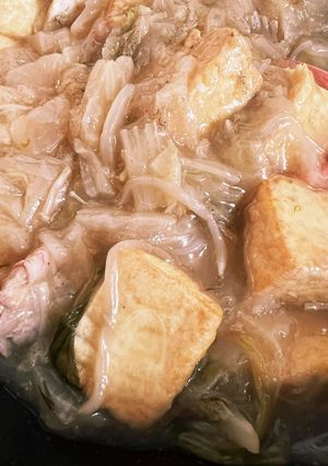 鍋リメイク厚揚げの具沢山あんかけ-レシピのメイン写真