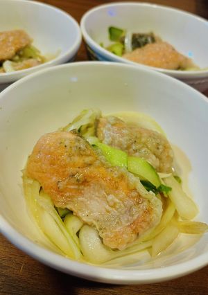 焼き鮭のバター風味マリネ-レシピのメイン写真