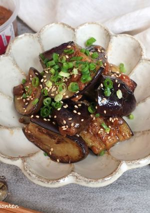 焼きなすのもろみ和え-レシピのメイン写真